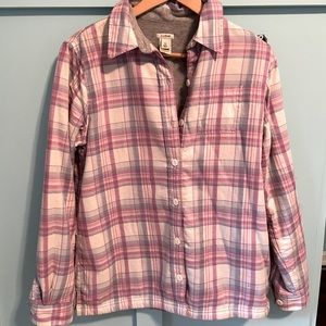 L.L.Bean Fleece Lined Flannel